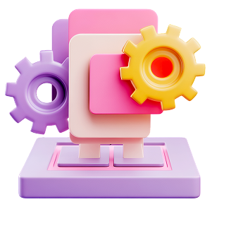 Computer with gears